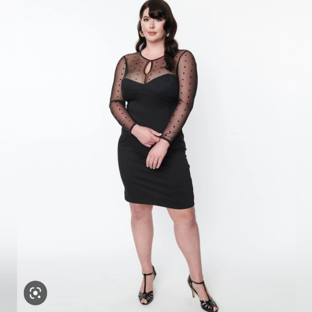 Unique Vintage Plus Size Katniss Dress NWT